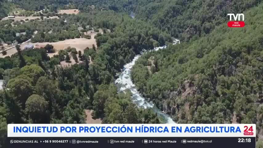 Regantes de Longaví está preocupados por escasez hídrica