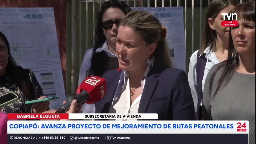 Avanza proyecto de mejoramiento de rutas peatonales