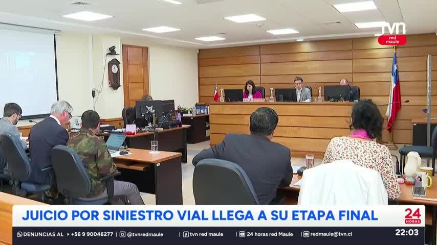 Juicio por fatal accidente en Linares llega a su etapa final