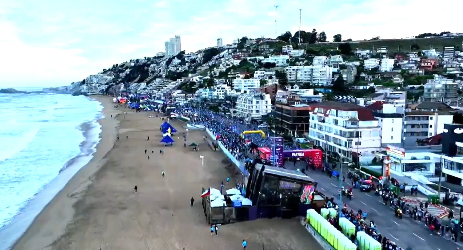 ¡La Ciudad Jardín más linda que nunca!: Así comenzó la transmisión del Puma Maratón Viña 2025