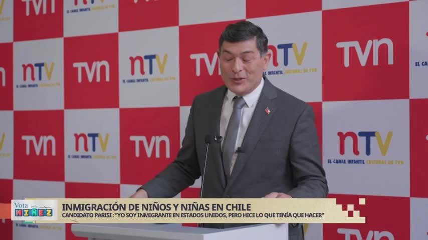 Niñas y niños entrevistan a Franco Parisi en “Punto de Prensa ¿Qué Sucede?”
