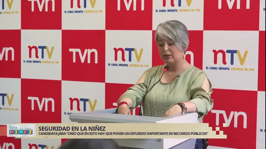 Niñas y niños entrevistan a Jeanette Jara en “Punto de Prensa ¿Qué Sucede?”