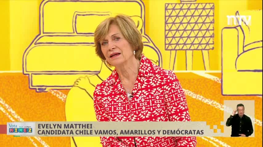 Vota por la niñez - Evelyn Matthei | Candidata presidencial Chile Vamos