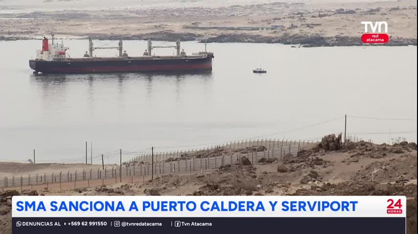 Caldera: Sancionan a empresas por incumplimientos ambientales
