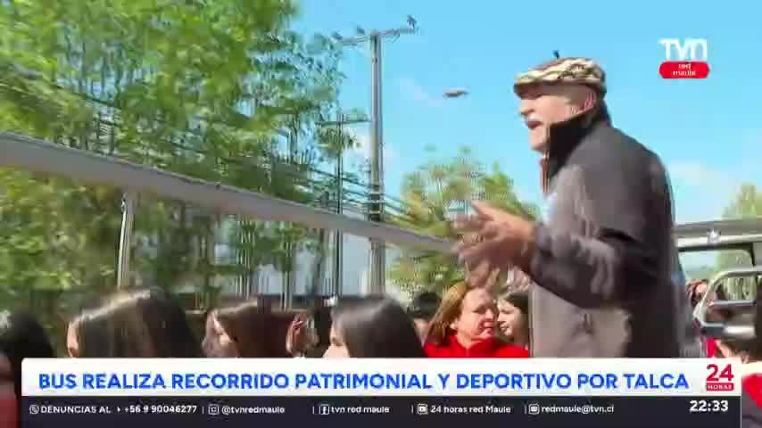 Invitan a redescubrir Talca en bus turístico