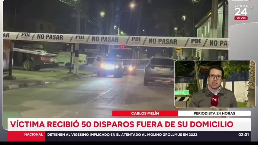Delincuente el "Robertito" murió acribillado en la entrada de su casa en La Pintana