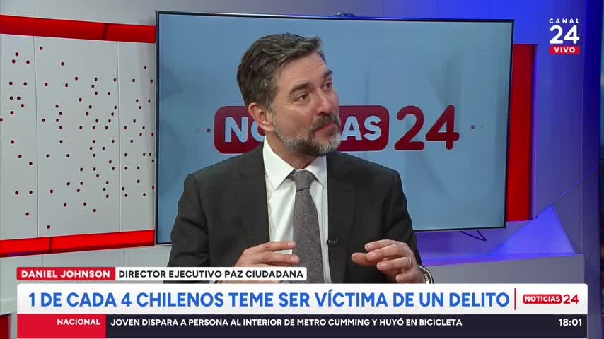 Paz Ciudadana: “Los últimos 4 años son los años más atemorizados de las familias chilenas”