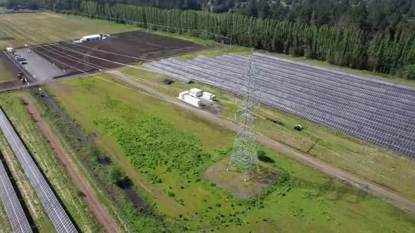 Parte proyecto fotovoltaico apalancado por el Plan de fortalecimiento industrial del Biobío