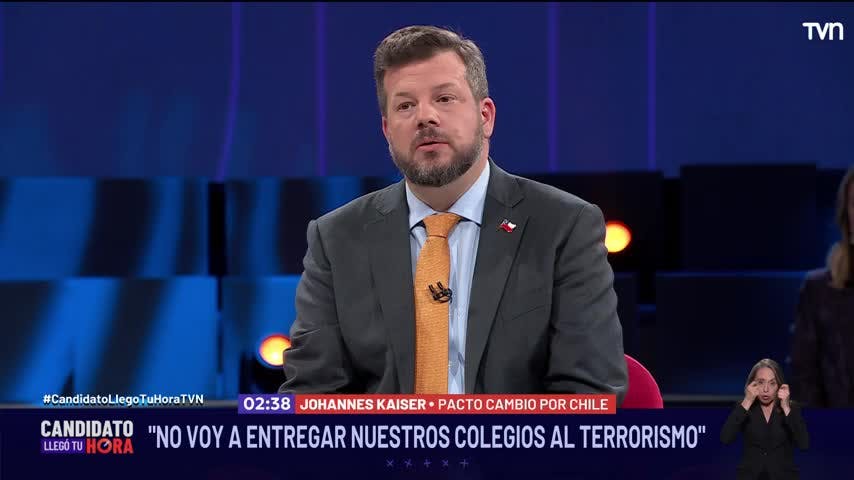 Kaiser: "Carabineros puede ir y visitar los colegios, los mandaría a detener a los overoles blancos"