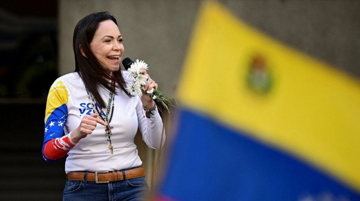 "¡Estoy en shock!": La reacción de María Corina Machado tras recibir el Nobel de la Paz