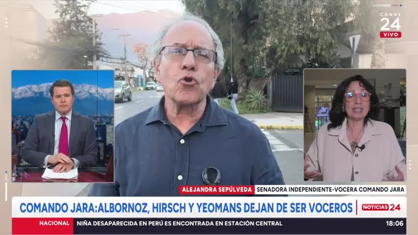Senadora Sepúlveda y descargos de Tomás Hirsch por dejar vocerías en comando de Jara: “Me sorprenden un poco”