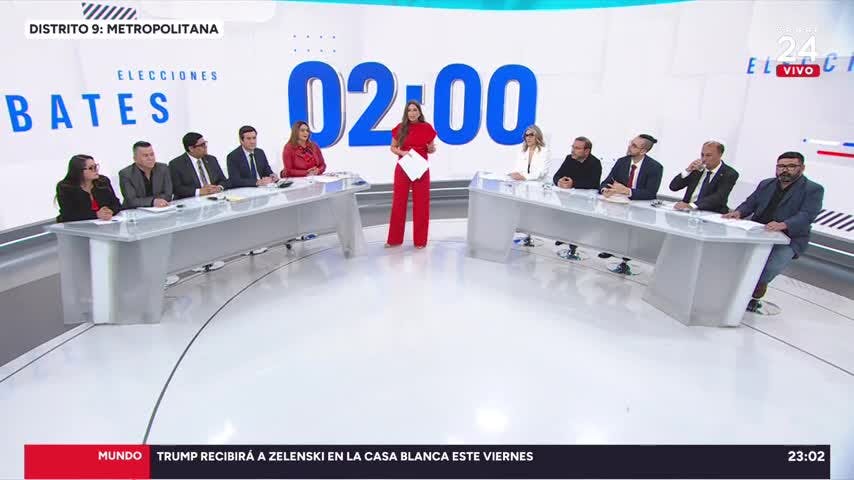 24 Debates - 14 de octubre 2025 - Candidatos por el Distrito 9