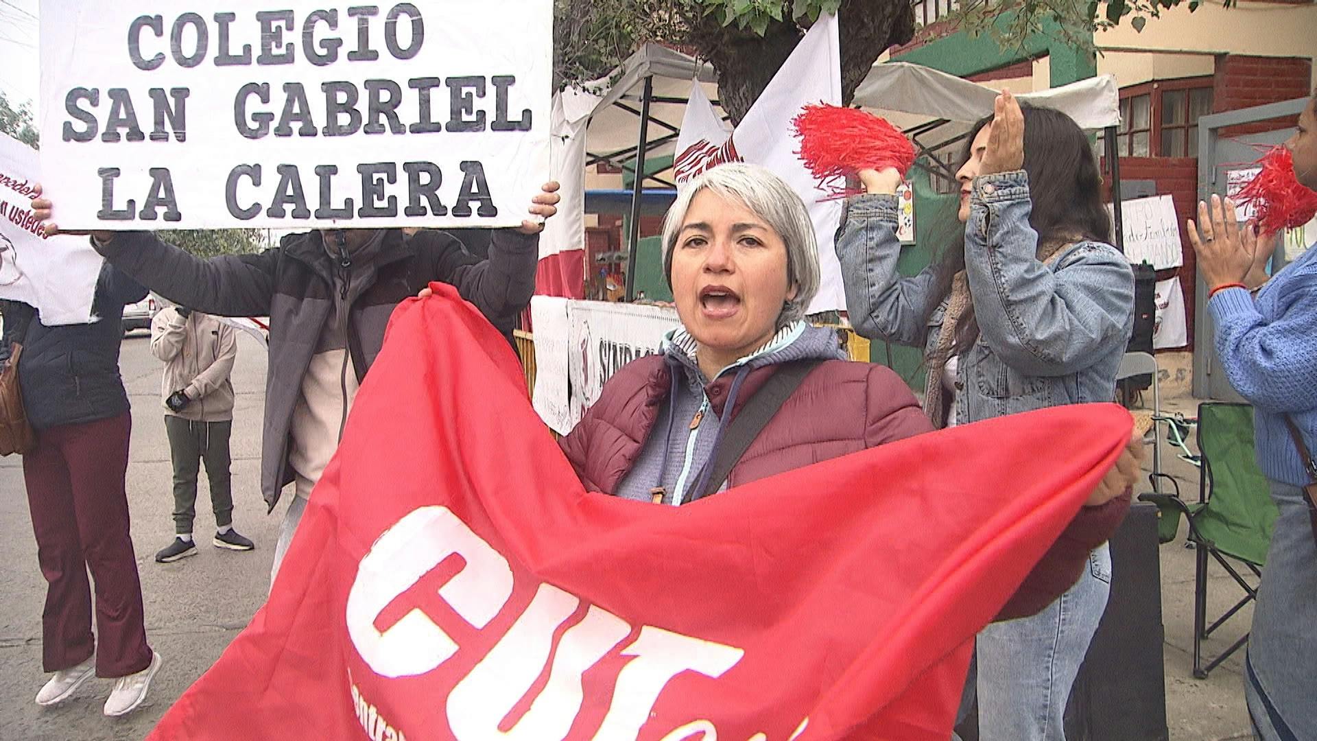 15 días sin clases en colegio San Gabriel de la Rivera