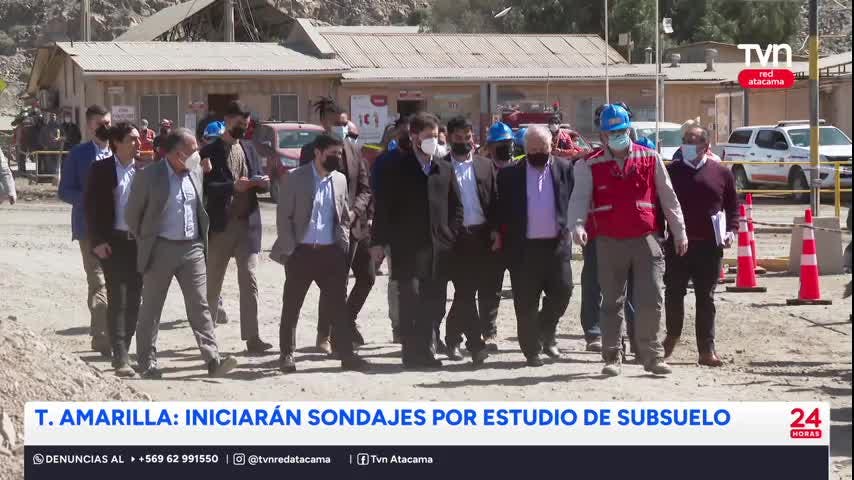 Estudio Subsuelo: Iniciarán sondajes en T. Amarilla