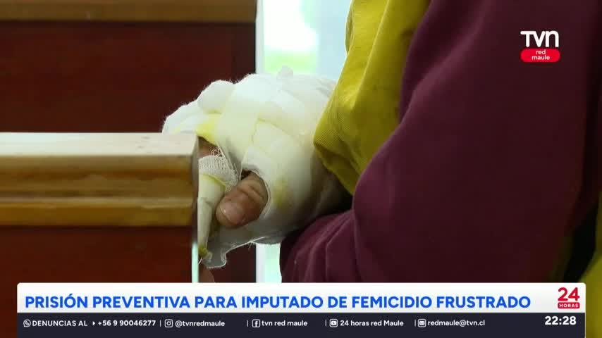 Prisión preventiva para imputado por femicidio frustrado