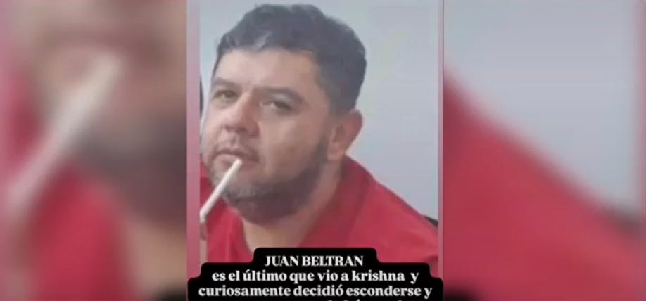 El detalle que permitió la detención del único sospechoso de desaparición de Krishna Aguilera 