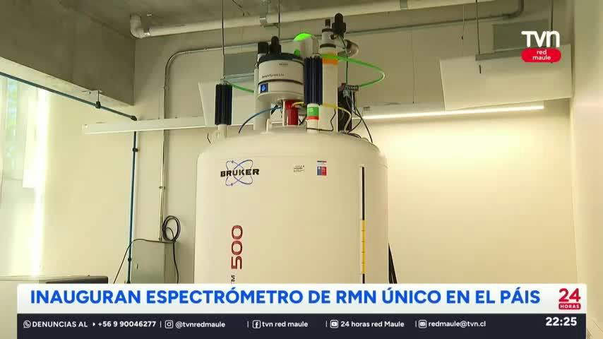 Nuevo espectrómetro de la Universidad de Talca es único nivel nacional
