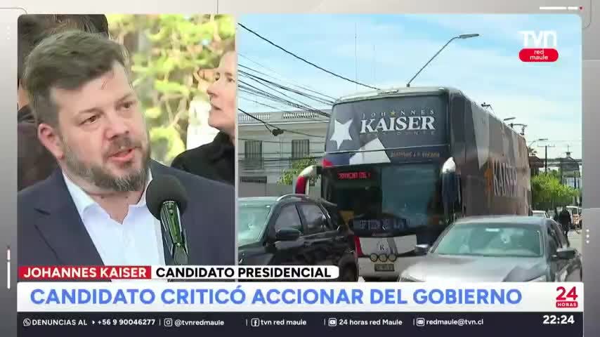 Johannes Kaiser inició gira en la región visitando a adherentes en Curicó