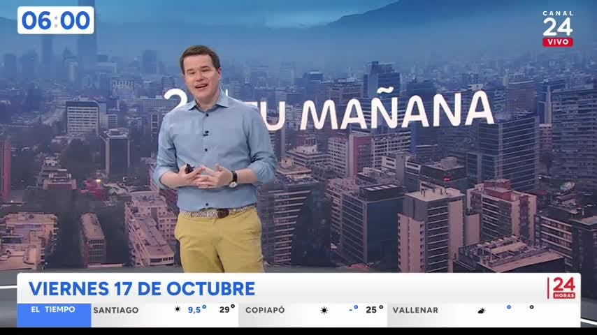 24 Horas Tu Mañana - Viernes 17 de octubre 2025