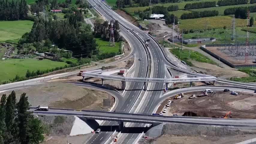 95% de avance ruta Nahuelbuta