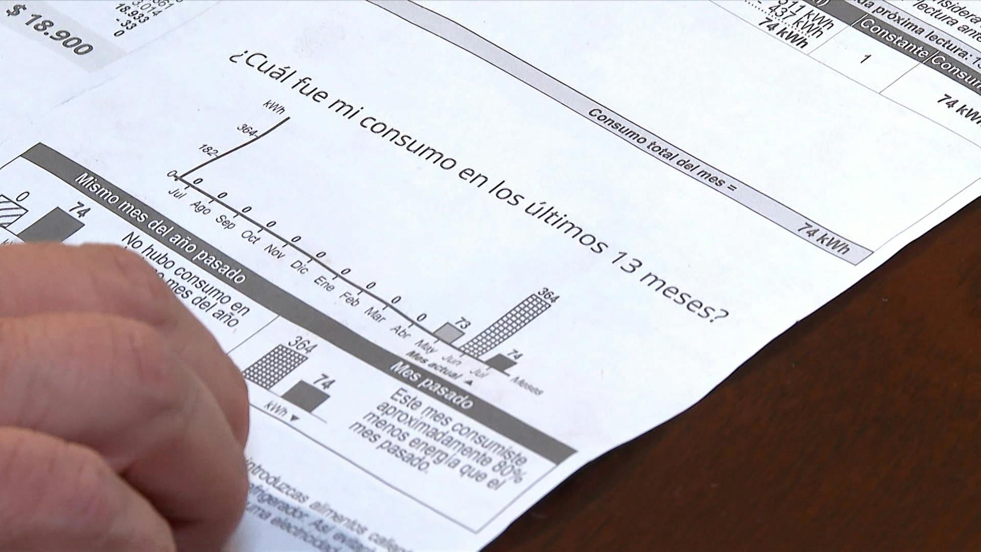 Alza de cobro de la luz afectó a la región