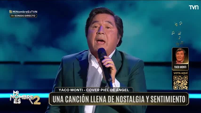  Yaco Monti busca convencer con su versión de "Piel de ángel" 