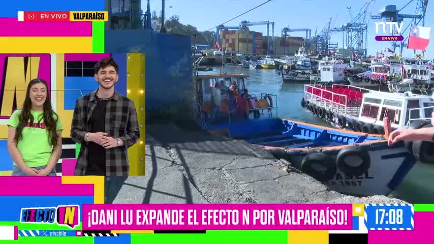 ¡CONOCEMOS VALPARAÍSO DESDE EL MAR CON DANI LU!