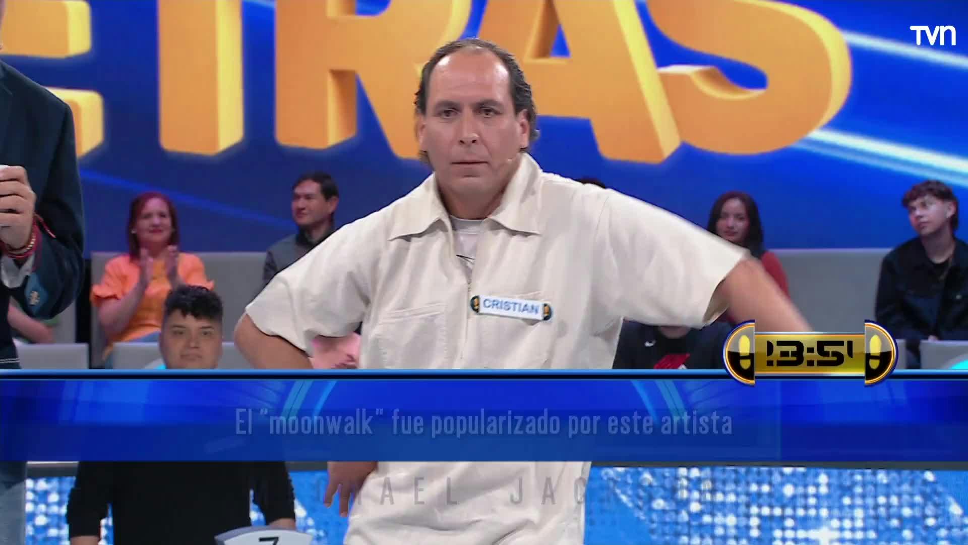A lo Michael Jackson: Cristián sacó sus "pasos prohibidos" en ¡Ahora Caigo!
