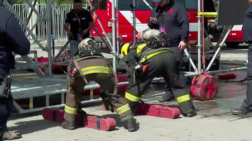 Bomberos destacan sus habilidades y labor en la 5ta versión del “Desafío CBC” en Concepción