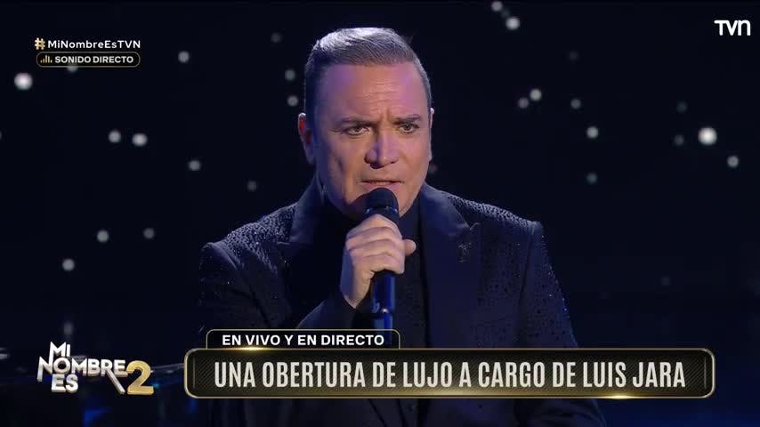 Una obertura de lujo a cargo del fantástico Luis Jara