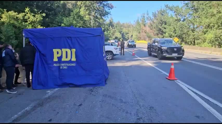 Encuentran a hombre acribillado en  By Pass de Penco