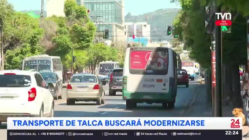 Buscan modernizar transporte público de Talca 