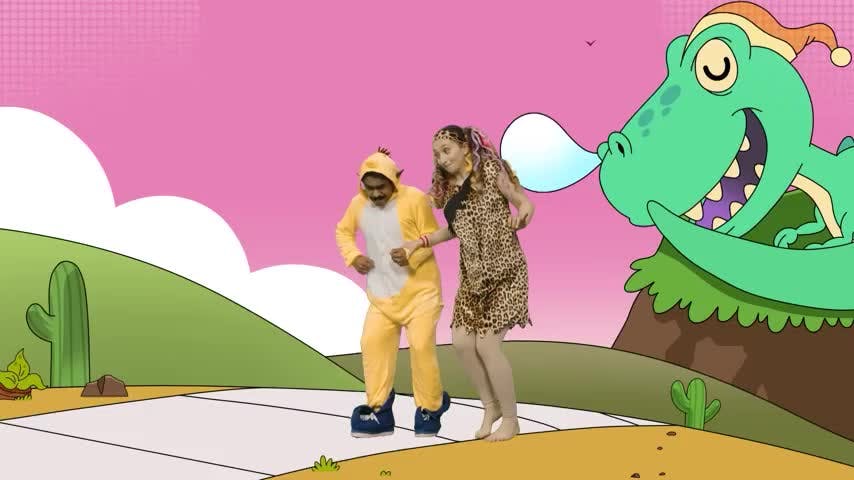 Cantando Aprendo A Leer: "Ludo de Dinosaurios"
