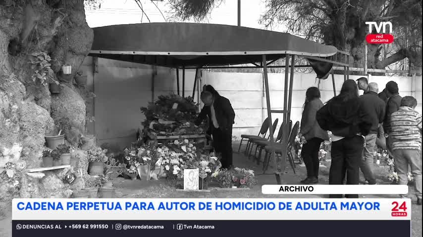 Copiapó: Condenan a arrendatario que asesinó a adulta mayor
