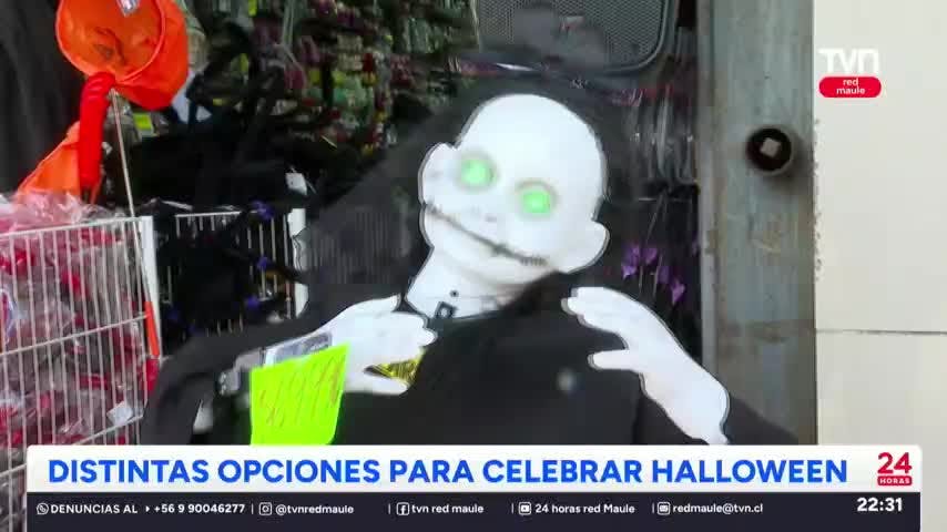 Talca se prepara para el Halloween