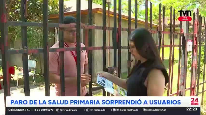 Paro de la salud primaria genera primeros conflictos con usuarios