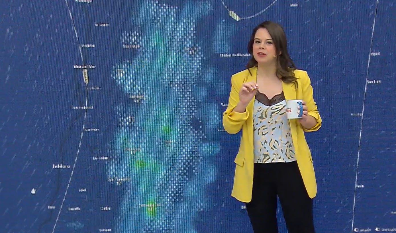 ¿Lluvias y posibles tormentas eléctricas para la zona central? 