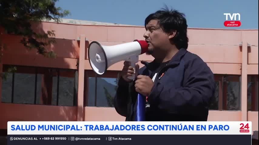 Continúa paro de trabajadores de la salud municipal