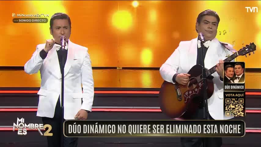 Dúo Dinámico compite para no ser eliminado esta noche
