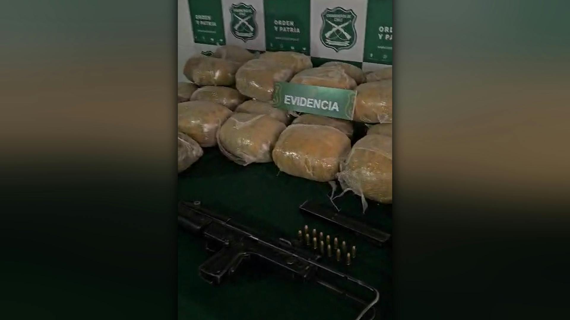 Síntesis regional de noticias: 4 detenidos y 60 kilos de droga decomisados en Calama