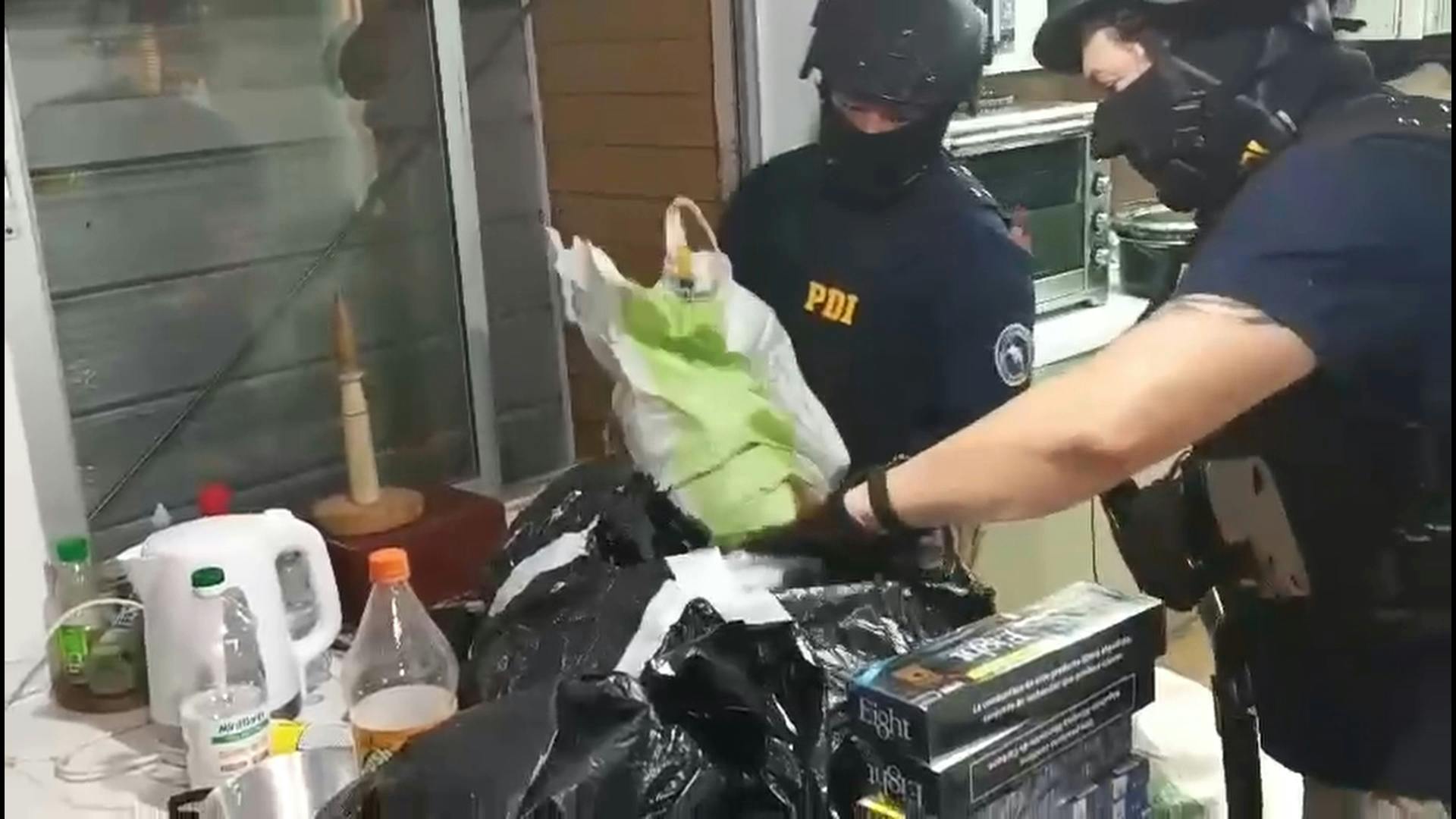 Millonario decomiso de cigarrillos