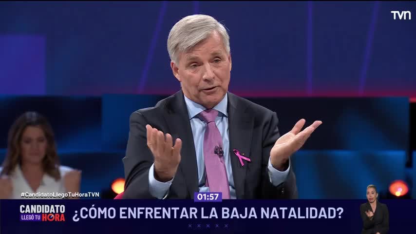 Mayne-Nicholls enfrentaría baja natalidad con subsidios para mujeres madres