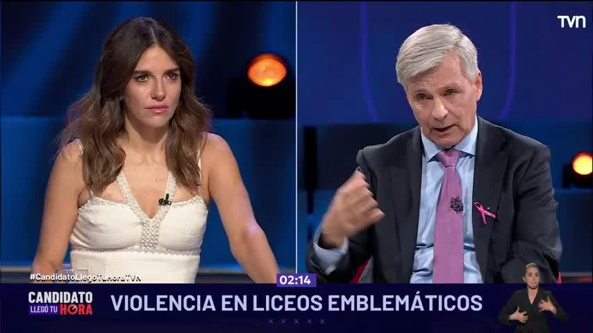 Mayne-Nicholls y la violencia en liceos emblemáticos