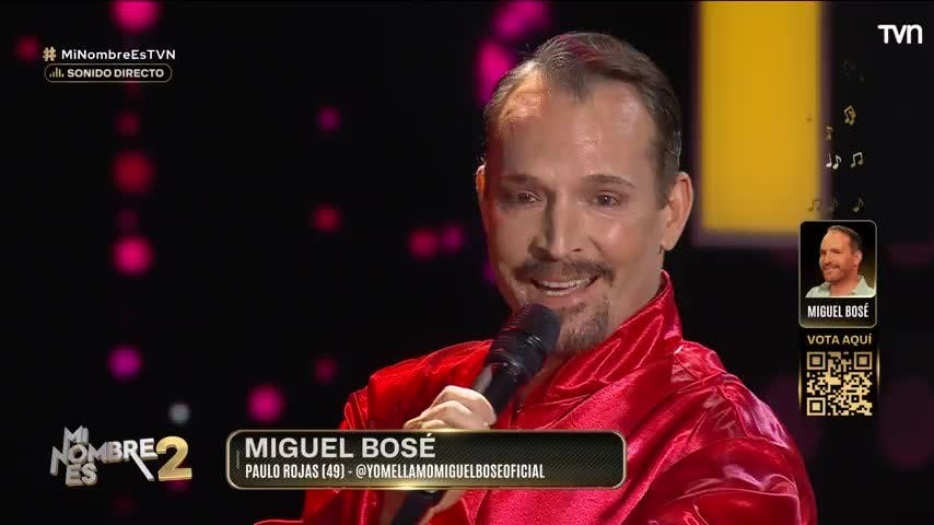 Medley de Miguel Bosé en Mi Nombre Es.