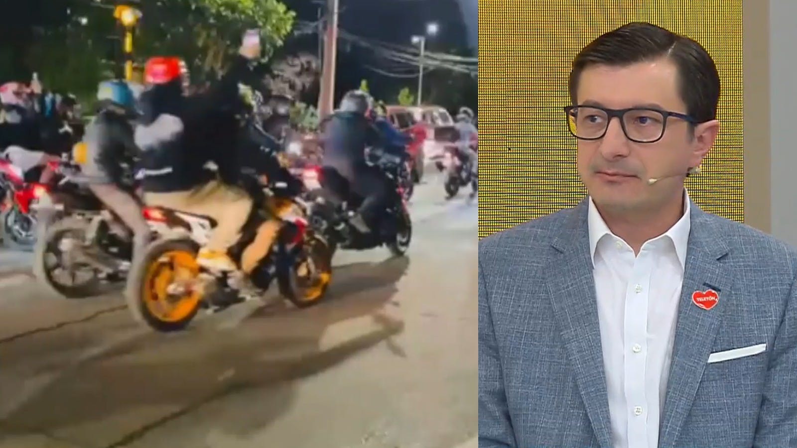 Alberto Precht y su repudio a "rodadas" de motos: "Son personas que no tienen reglas de civilidad" 