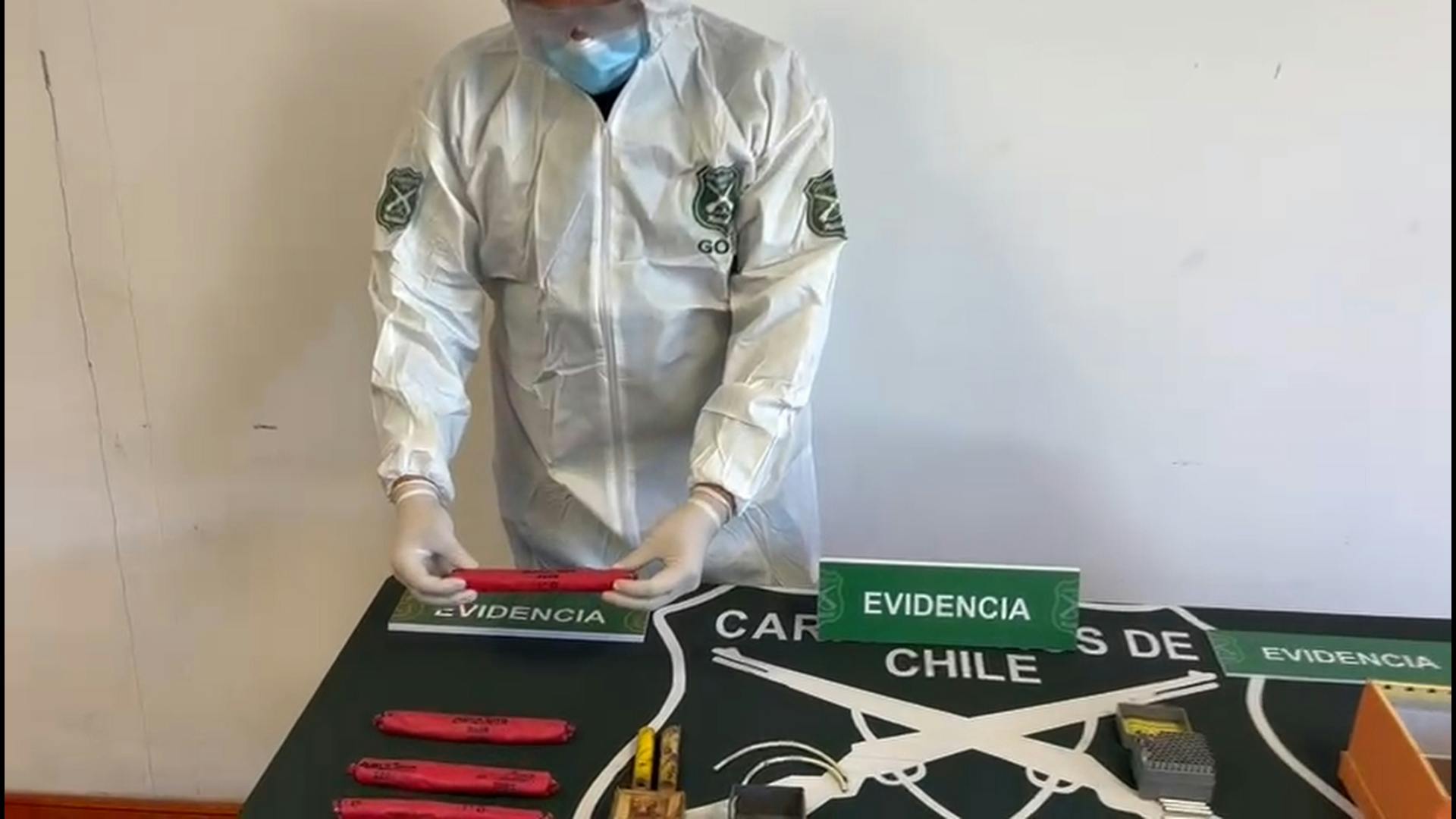 Pareja de Calama vendía explosivos a través de redes sociales