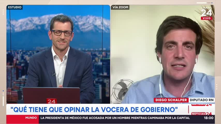 Diputado Schalper: “Tenemos un Presidente dedicado más al comentario que a la gestión”