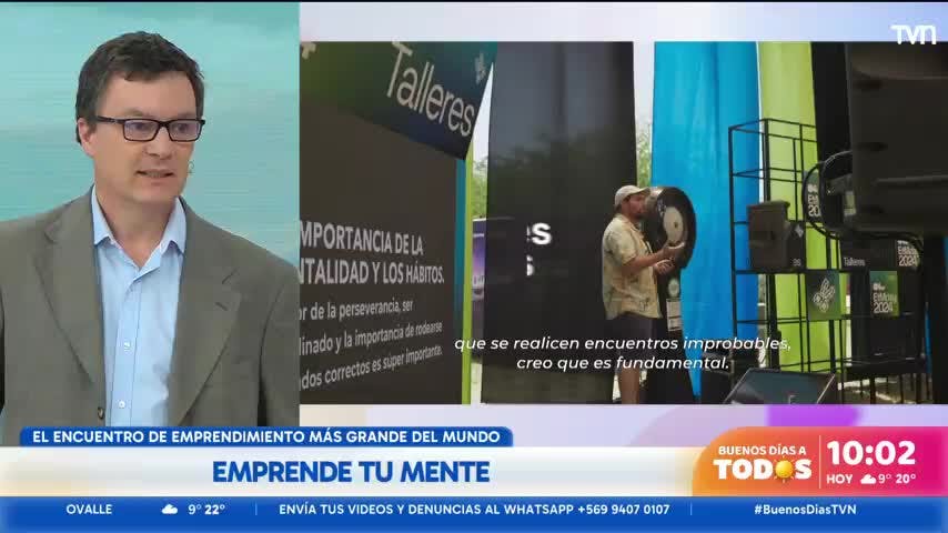 "Emprende tu mente": el encuentro de emprendimiento más grande del mundo llega a Chile