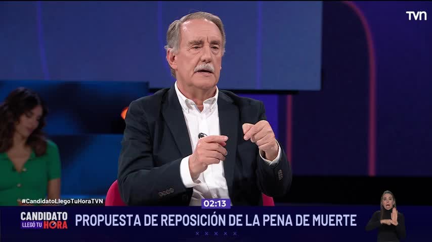 Artés afirma que la pena de muerte es "un problema de discusión nacional" 