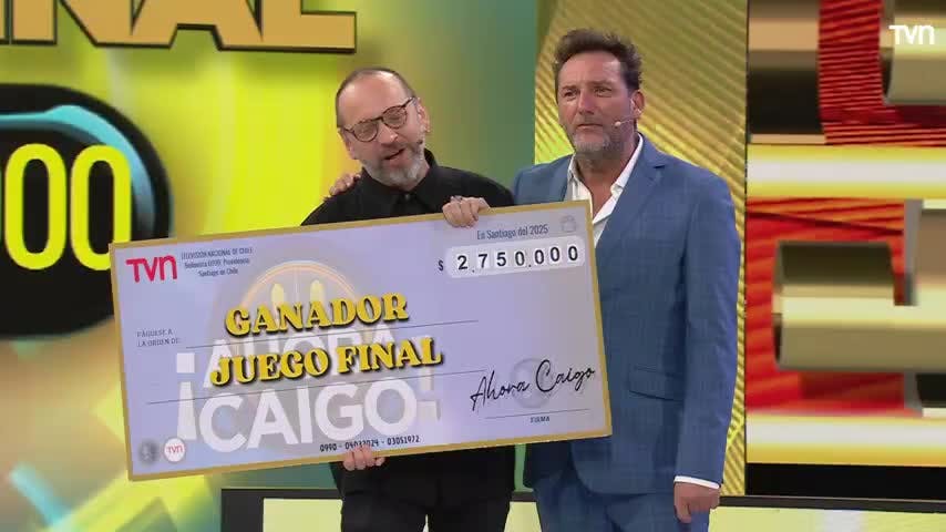 ¡Se lo llevó! Sebastián Layseca ganó millonario monto en Ahora Caigo